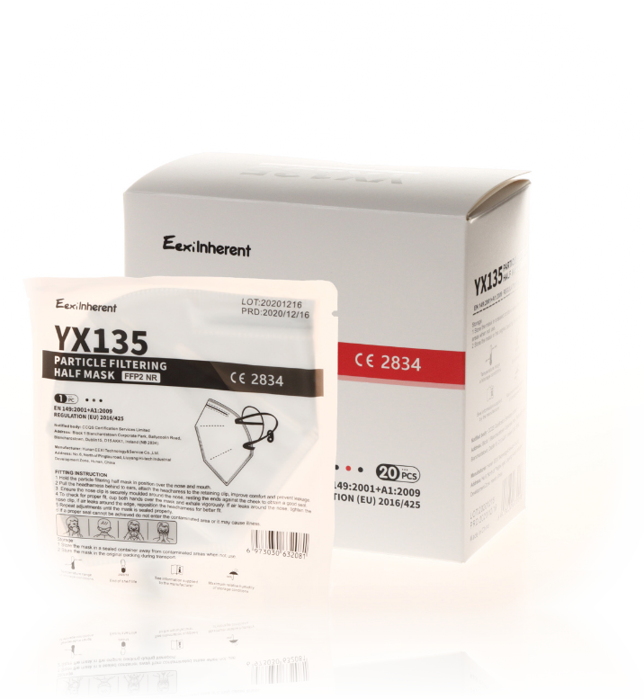 FFP2-Maske mit CE Zeichen-20er Pack FFP2-Maske mit CE Zeichen-20er Pack